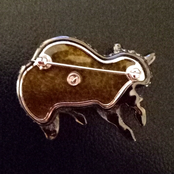VINTAGE SWAROVSKI RACCOON BROOCH 🦝 - Picture 4 of 6